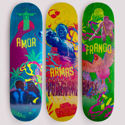 AllCity X with Clown CITY OF GOD - Limited Edition - Triptych